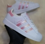 Adidas Superstar Бели с Розови Ленти, снимка 4