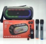 Преносима Bluetooth колонка с 2 микрофона в ново състояние, снимка 4