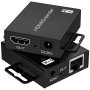 60 м HDMI екстендър, CAT6 CAT7 Ethernet to HDMI конвертор, снимка 1 - Друга електроника - 42109756