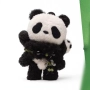 SKULLPANDA Lazy Panda Plush Doll Pendant - POP MART, 100% AUTHENTIC, снимка 4