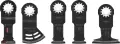 Комплект ножове Bosch Starlock за мултифункционален инструмент , 5 броя , 2608669096, снимка 2