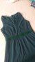 Прекрасна тъмнозелена рокля С,М размер, снимка 1 - Рокли - 41345858