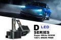 D1S LED крушки за xenon +390%, Canbus, комплект, снимка 1 - Аксесоари и консумативи - 41753537