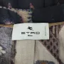 Etro плисирана принт пола вълна и коприна (IT44) , снимка 5