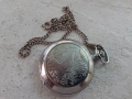 Стар джобен часовник Мълния - глухар - Минт, снимка 3