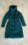 Дамско зимно яке-петрол/IM39x, снимка 2