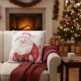 Коледни декоративни калъфки за възглавници – 7 уникални празнични дизайна, 45×45 см - 6бр в комплект, снимка 3