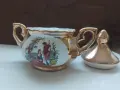 Винтидж Порцеланова Захарница в стил Рококо, снимка 5