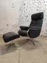 Кожено дизайнерско релакс кресло, снимка 12