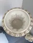 Capodimonte 39см-3кг/Каподимонте голяма стара фигурална италианска порцеланова ваза-урна с херувими, снимка 5