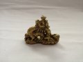 Сувенир малка статуетка китайски дракон в бронзов цвят , снимка 1 - Статуетки - 44466424