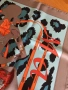 Дамски копринен шал Hermes Paris silk scarf портмоне портфейл Burberry London чантичка, снимка 10