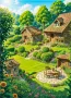 Диамантен гоблен - Зелен пейзаж , снимка 1