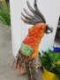 Метален папагал, снимка 1