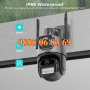 Двойна Smart WiFi безжична IP 6MPX камера,LED,4К Ultra HD, снимка 5