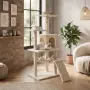Котешки център за игра и почивка с драскалка и къщичка, 125 см, снимка 1