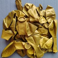 Балони Металик - Златен цвят - Gold, снимка 1 - Декорация за дома - 42079692