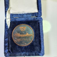 Настолен медал Ферибот Варна - Иличовск 1978 СССР, снимка 2 - Антикварни и старинни предмети - 42720007