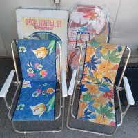 сгъваем алуминиев стол за плаж, шезлонг, туристически стол, снимка 4 - Градински мебели, декорация  - 41620547
