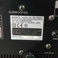 Активен субуфер SONY SA-WMS7, снимка 5 - Тонколони - 41721065