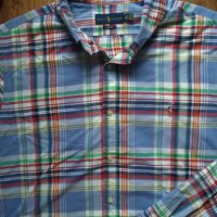 Polo Ralph Lauren multi Check Oxford Shirt - страхотна мъжка риза 2ХЛ, снимка 3 - Ризи - 44391872