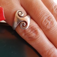Сребърен пръстен 925, снимка 1 - Пръстени - 33796079