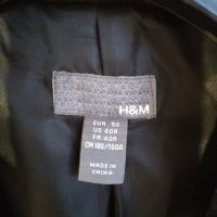 Мъжко палто H&M вълна размер L, снимка 3 - Палта - 44414045