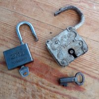 Стари катинари + ключ, снимка 3 - Други ценни предмети - 40951601