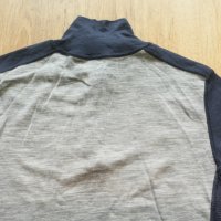 DEVOLD HIKING MAN HALF ZIP NECK 100% Extra Fine Merino Wool размер M термо блуза - 408, снимка 11 - Блузи - 41365088