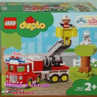 Продавам лего LEGO DUPLO 10969 - Пожарникарски камион , снимка 1 - Образователни игри - 39788149