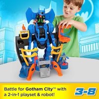 Нов робот + фигурки на Батман и Робин детска Играчка Imaginext HML02, снимка 3 - Образователни игри - 41927340