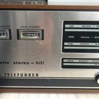 Радио Telefunken operette hifi 201, снимка 6 - Радиокасетофони, транзистори - 41430554
