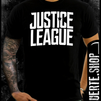 Тениска с щампа JUSTICE LEAGUE, снимка 1 - Тениски - 36295618
