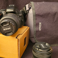Фотоапарат Nikon D5100 заедно с 3 обектива и пълен комплект аксесоари, снимка 14 - Фотоапарати - 44738032