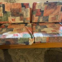Дървен диван, снимка 3 - Дивани и мека мебел - 42699454