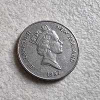 Монети. Нова Зеландия.   20, 10  и 5 цента., снимка 4 - Нумизматика и бонистика - 37575432