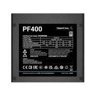 Захранване за настолен компютър DeepCool PF400 ATX 12V 80 PLUS Active PFC  , снимка 3 - Захранвания и кутии - 40898120