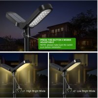 Соларни лампи комплект от 2 бр. Lafhome Solar Lights, снимка 3 - Соларни лампи - 41747207