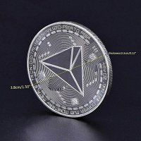Трон Монета / Tron Coin ( TRX ) - Silver, снимка 5 - Нумизматика и бонистика - 32414825