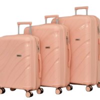 Куфари от полипропилен в три размера, няколко цвята, КОД: 4002, снимка 2 - Куфари - 41861294