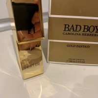 Carolina Herrera  Bad Boy Gold Fantasy 100ml EDT Tester , снимка 2 - Мъжки парфюми - 38487204