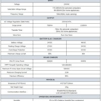 5500W 48V UPS/Хибриден MPPT соларен инвертор (работи и без батерии), снимка 7 - Друга електроника - 41934949