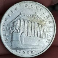1 шилинг Австрия 1926 г сребро

, снимка 2 - Нумизматика и бонистика - 41618439