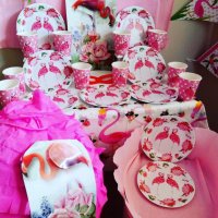 Парти артикули тема Фламинго на цени от 1до 10лв, снимка 15 - Декорация за дома - 34476388
