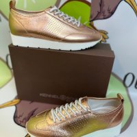 LUX Дамски обувки  Kennel & Schmenger Rose Gold естествена кожа, снимка 3 - Маратонки - 40493333