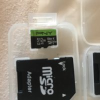 Продавам micro USB card 512GB чисто нови plus adapter , снимка 4 - USB Flash памети - 40289104