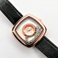 Квадратен дамски часовник черен Код на продукта: A-0018, снимка 1 - Дамски - 36367077