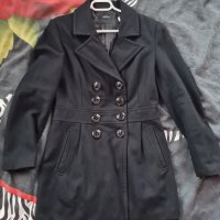 MOTIVI черно дамско палто , снимка 3 - Палта, манта - 35933297