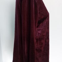 Блуза с дълъг ръкав тип туника от ликра / голям размер , снимка 3 - Туники - 35840895