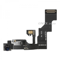 Нов Лентов кабел сензор + 3G предна  Камера за iPhone  6S P LUS 5.5 + микрофон, снимка 1 - Резервни части за телефони - 36309406